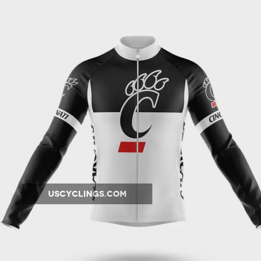 University of Cincinnati Long Sleeve Cycling Jersey Ver.2