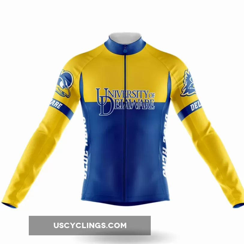 University of Delaware Long Sleeve Cycling Jersey Ver.2