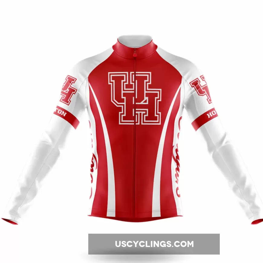 University of Houston Long Sleeve Cycling Jersey