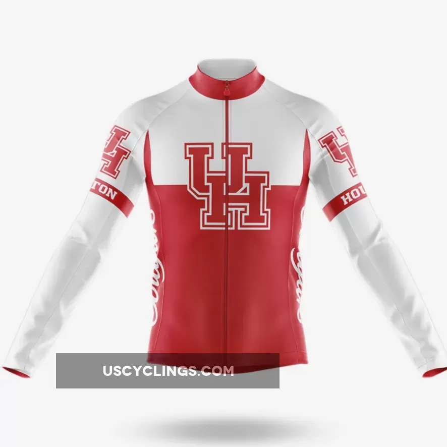 University of Houston Long Sleeve Cycling Jersey Ver.2