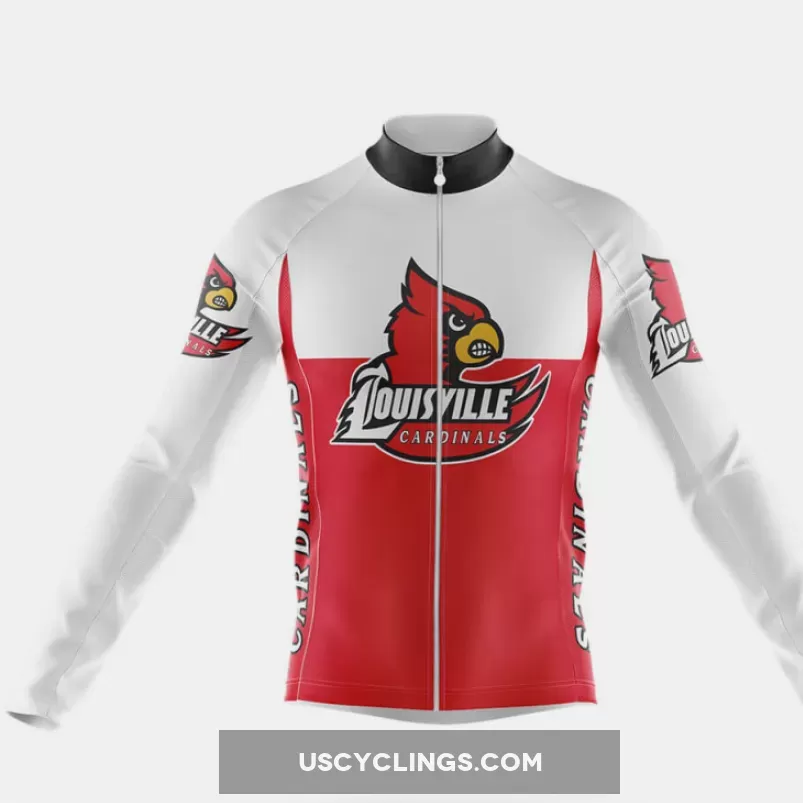 University of Louisville Long Sleeve Cycling Jersey Ver.2