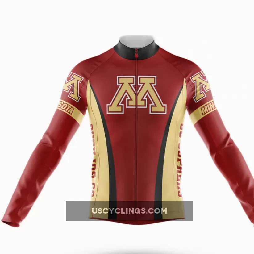 University of Minnesota Long Sleeve Cycling Jersey