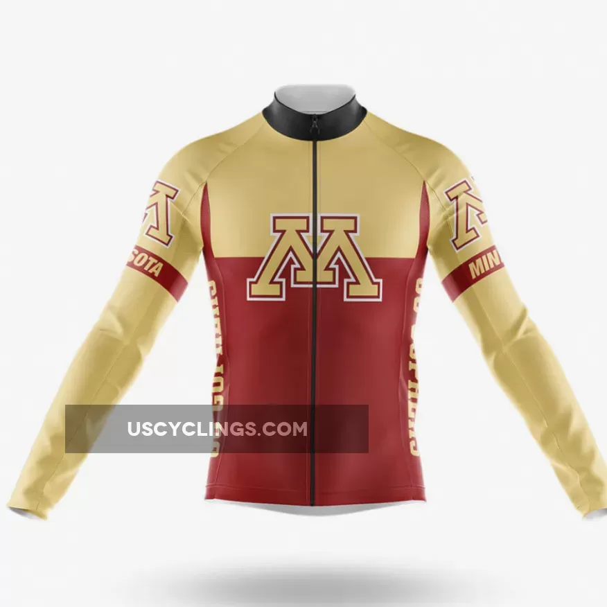 University of Minnesota Long Sleeve Cycling Jersey Ver.2