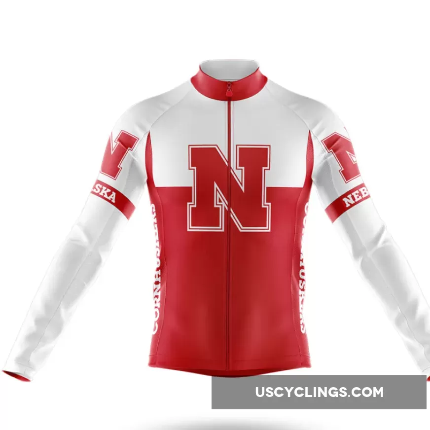 University of Nebraska–Lincoln Long Sleeve Cycling Jersey Ver.2