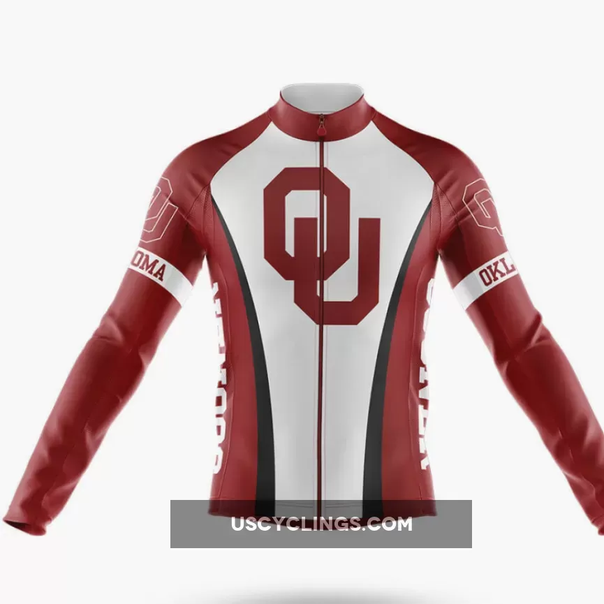 University of Oklahoma Long Sleeve Cycling Jersey