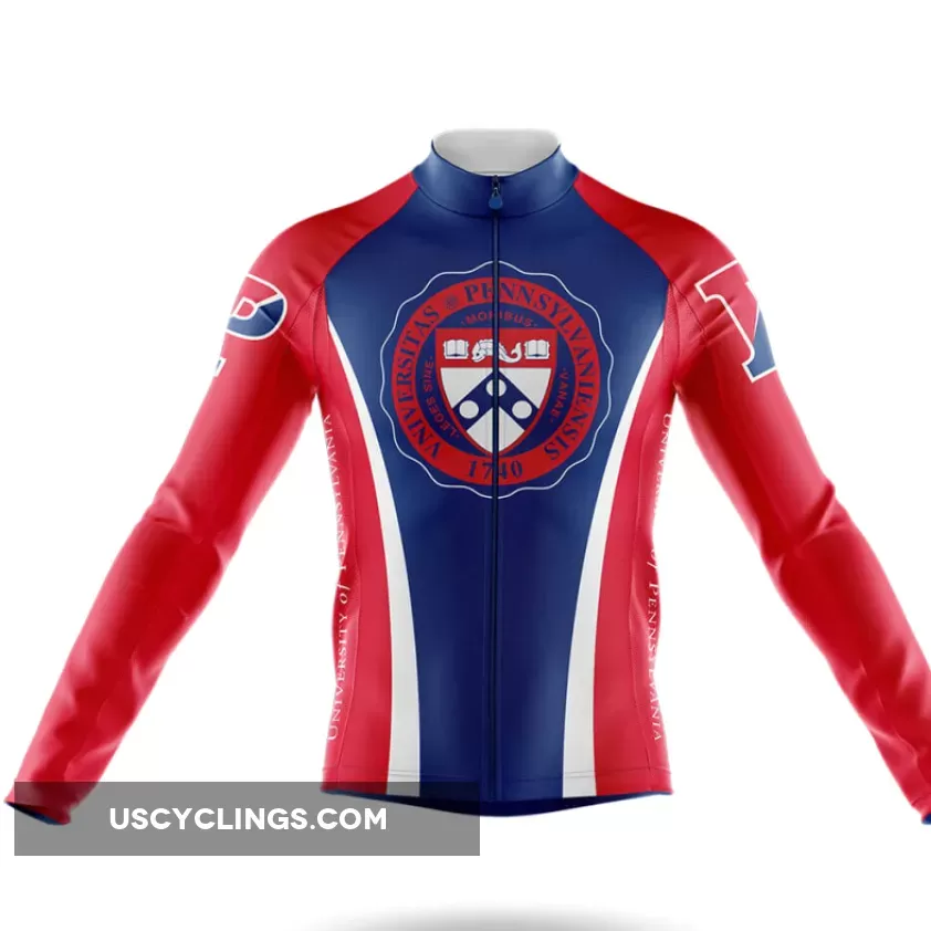 University of Pennsylvania Long Sleeve Cycling Jersey