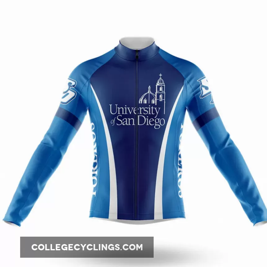 University of San Diego Long Sleeve Cycling Jersey