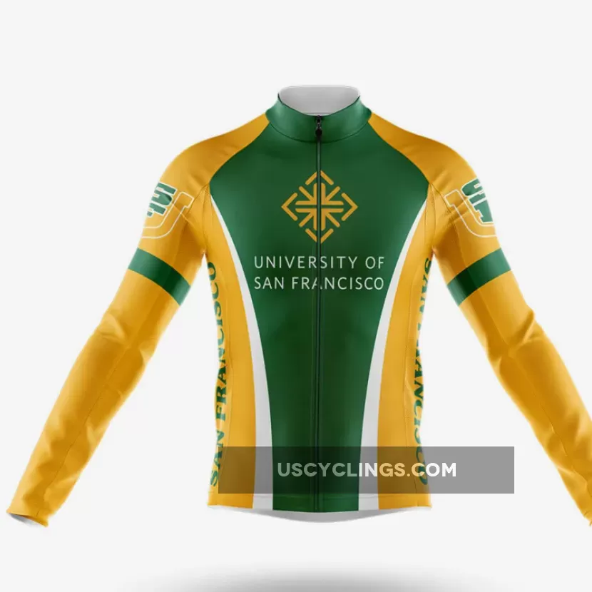 University of San Francisco Long Sleeve Cycling Jersey