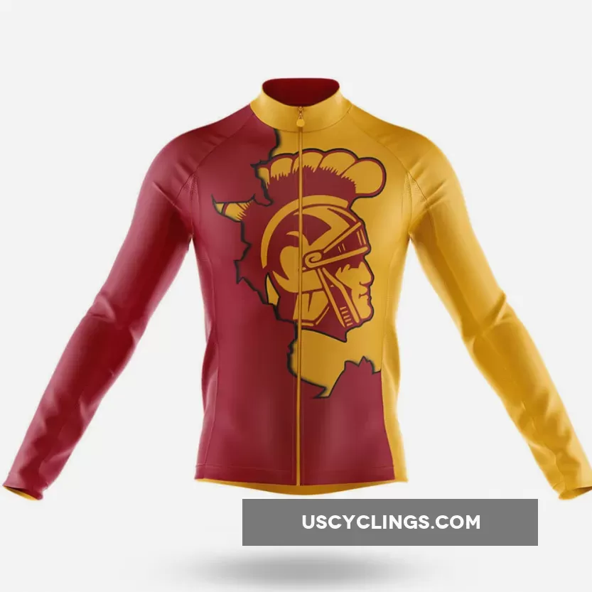 University of Southern California Long Sleeve Cycling Jersey