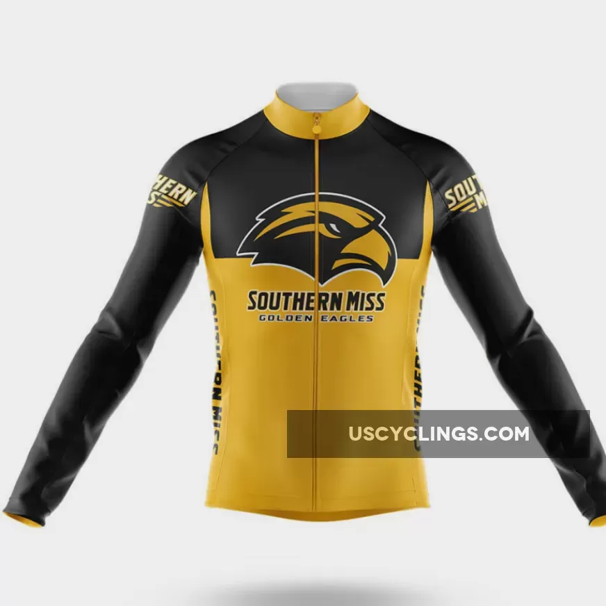 University of Southern Mississippi Long Sleeve Cycling Jersey Ver.2