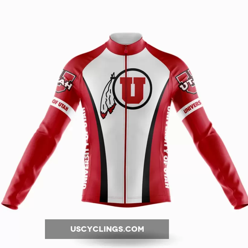 University of Utah Long Sleeve Cycling Jersey