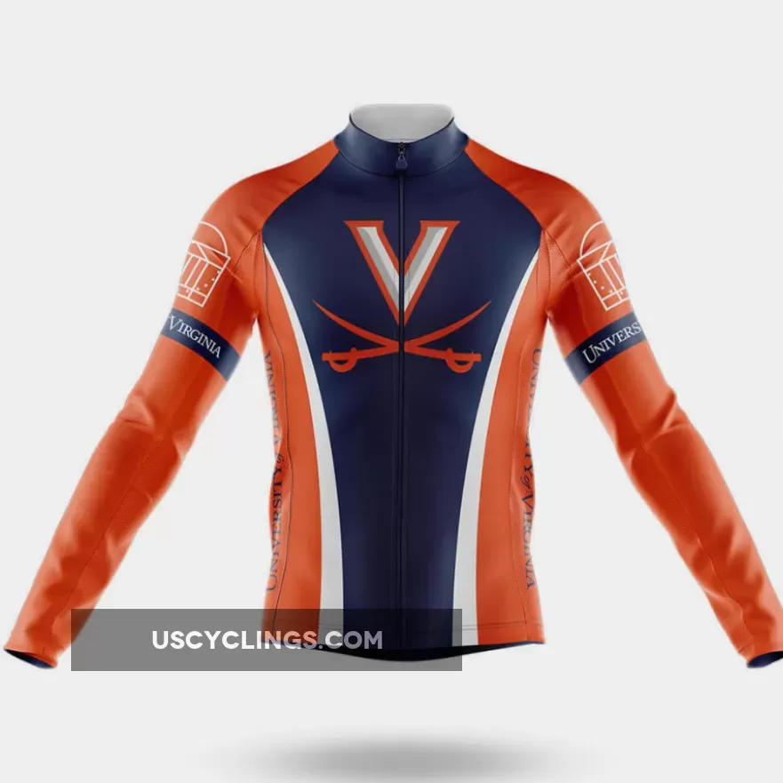 University of Virginia Long Sleeve Cycling Jersey