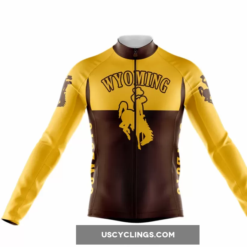 University of Wyoming Long Sleeve Cycling Jersey Ver.2