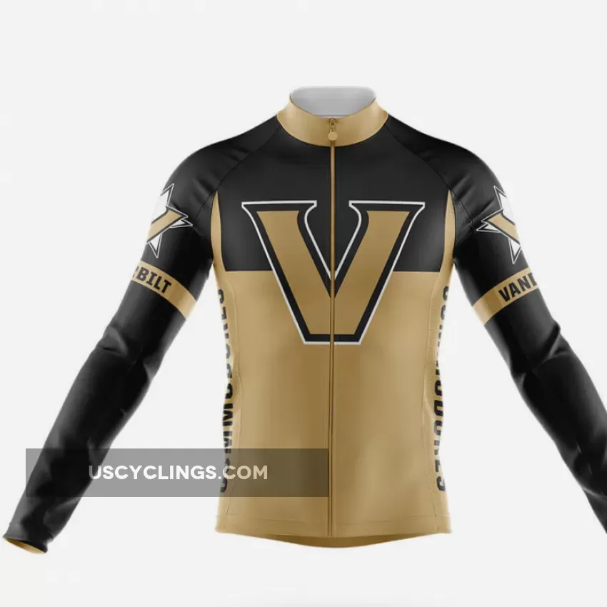 Vanderbilt University Long Sleeve Cycling Jersey Ver.2