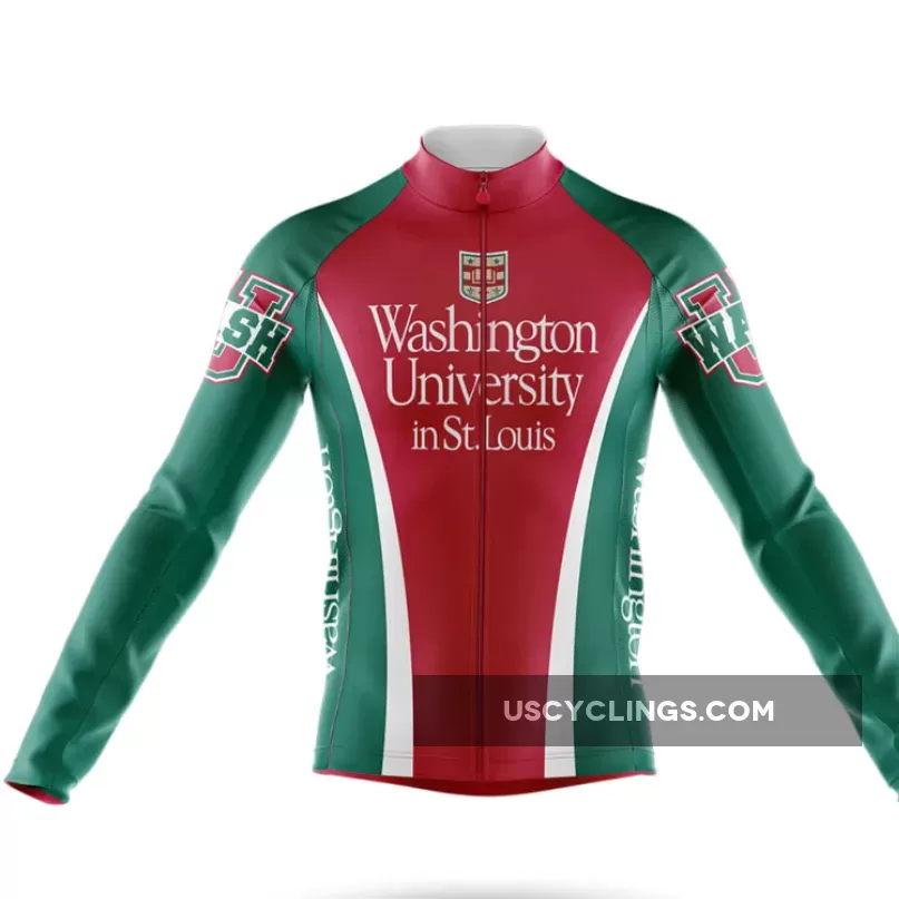 Washington University in St. Louis Long Sleeve Cycling Jersey