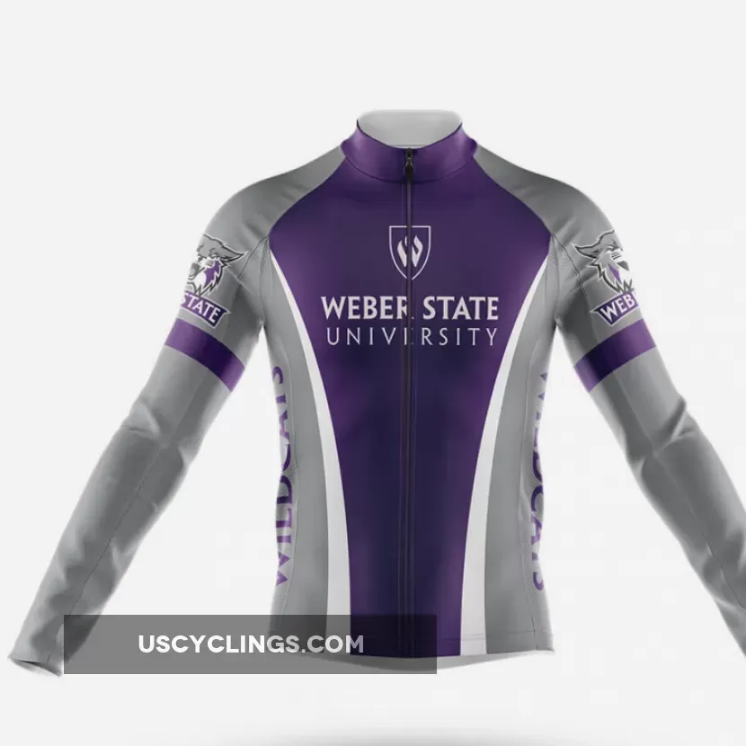 Weber State University Long Sleeve Cycling Jersey