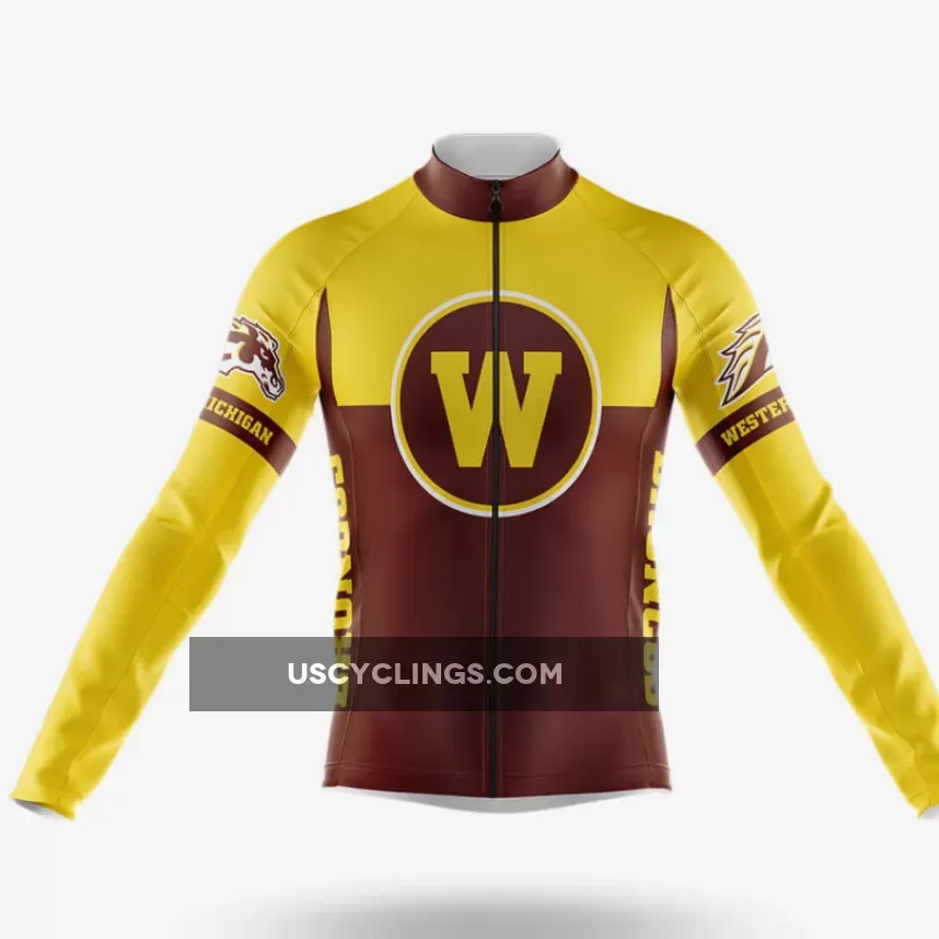 Western Michigan University Long Sleeve Cycling Jersey Ver.2