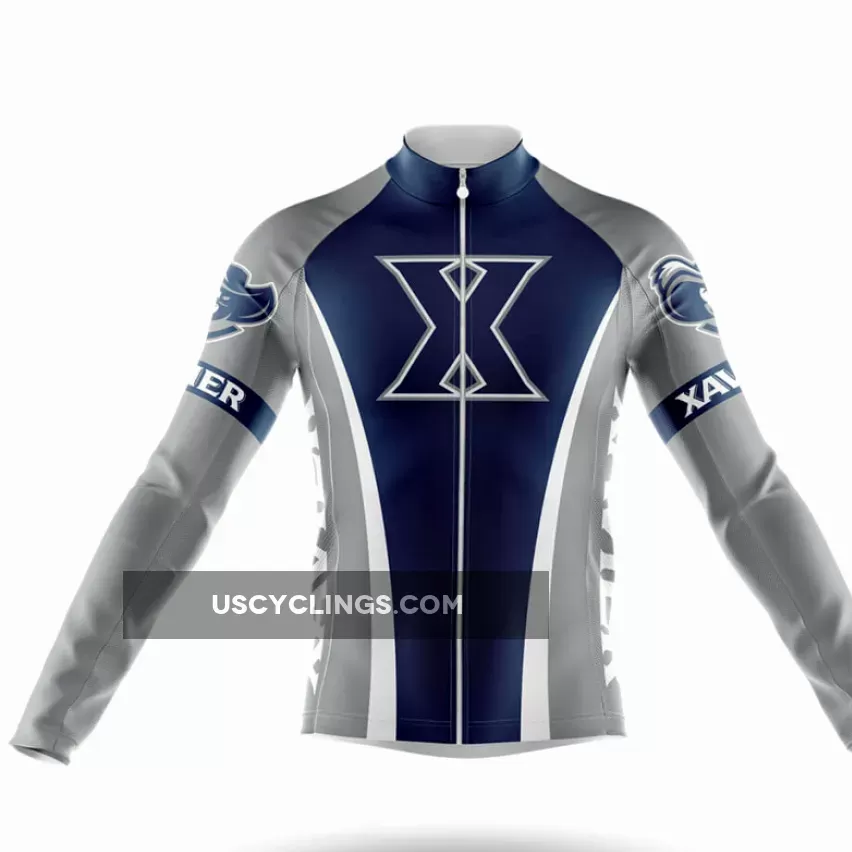 Xavier University Long Sleeve Cycling Jersey