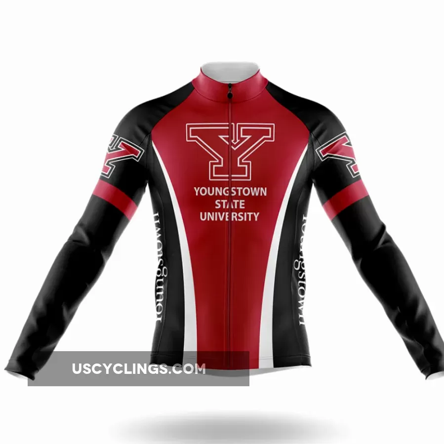 Youngstown State University Long Sleeve Cycling Jersey